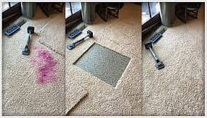 Before and After Photo Gallery Carpet Repair, Stretching, and Patching. - Stitch  Carpet Repair